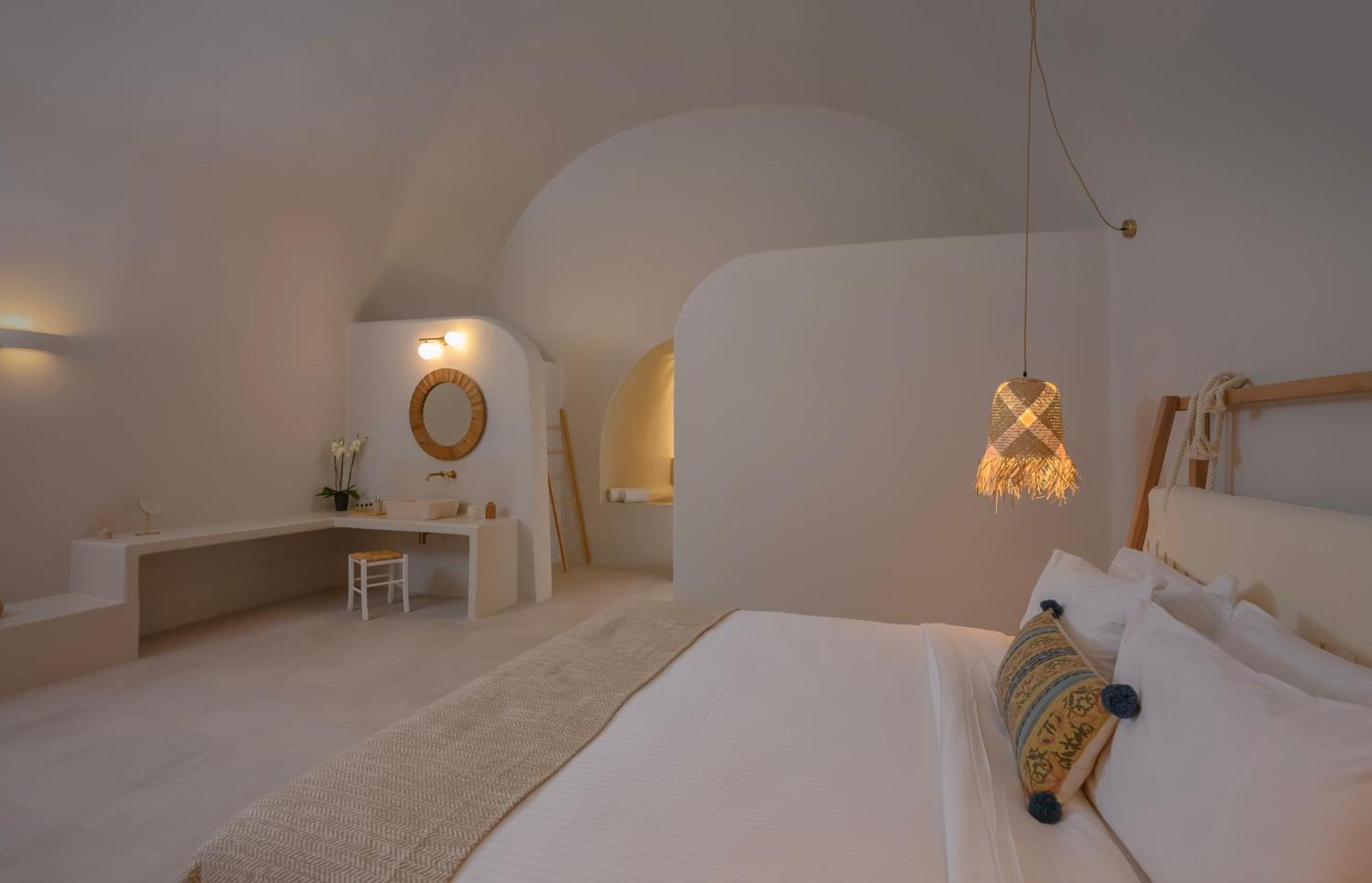 Elements Cave Suites Megalochori  Rum bild