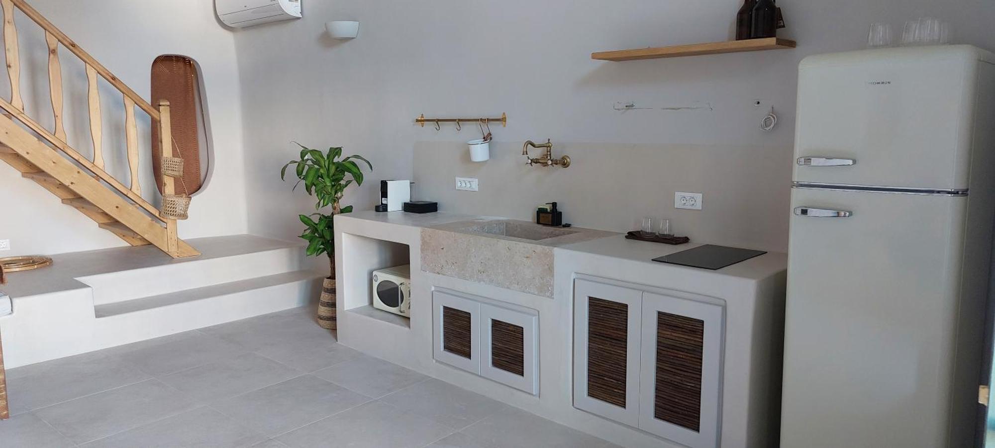 Elements Cave Suites Megalochori  Rum bild