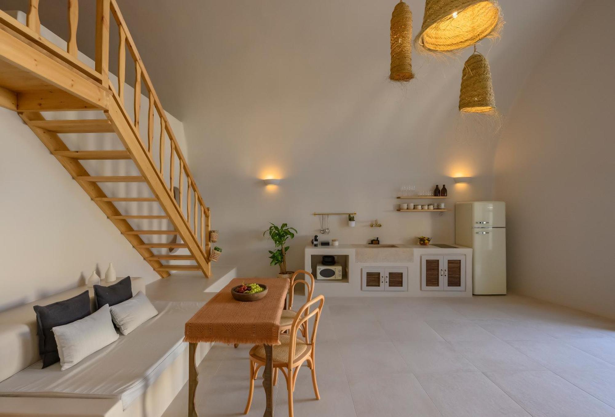 Elements Cave Suites Megalochori  Rum bild