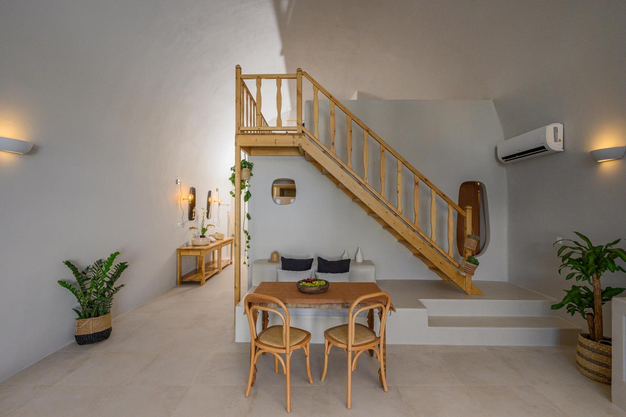 Elements Cave Suites Megalochori  Rum bild
