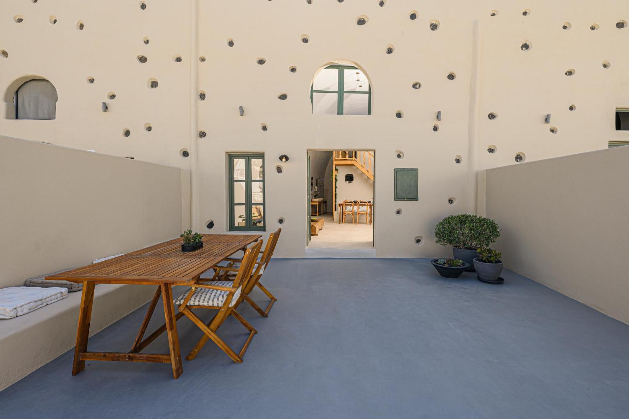 Elements Cave Suites Megalochori  Rum bild
